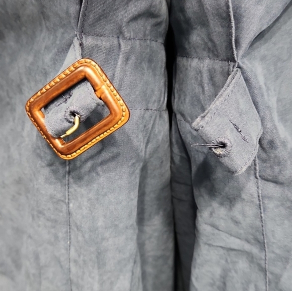 L.L. Bean Blue Polyester Nylon Coat Jacket - Picture 11 of 14